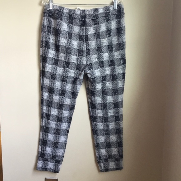 Intimately Free People Black Checkered Jogger Pant - Picture 6 of 9